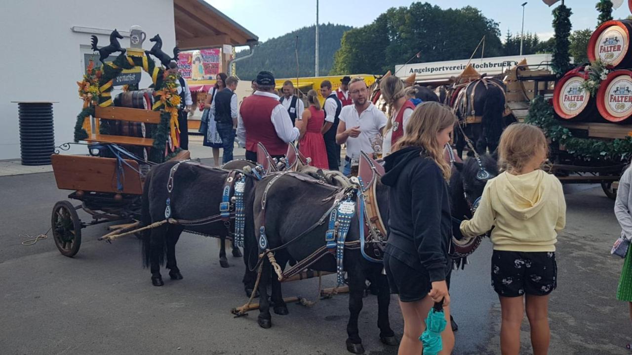 Ferienappartements mit Herz Bischofsmais Buitenkant foto