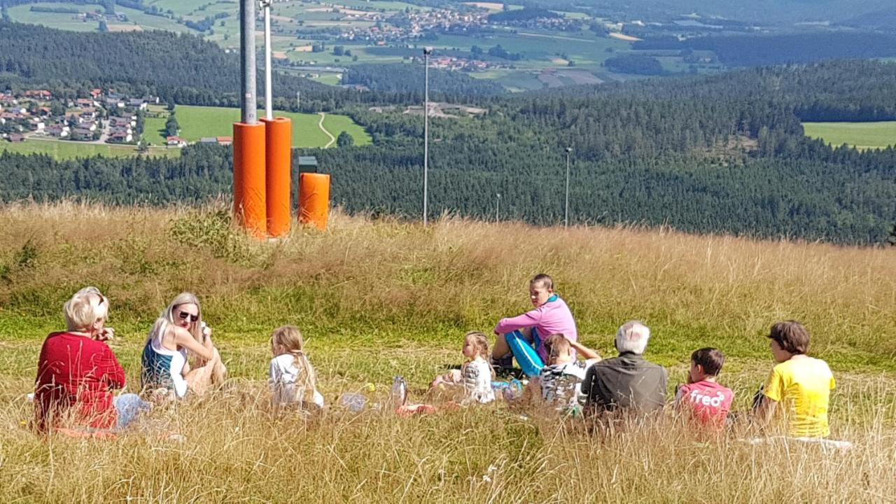 Ferienappartements mit Herz Bischofsmais Buitenkant foto