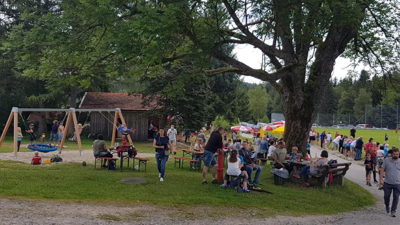 Ferienappartements mit Herz Bischofsmais Buitenkant foto