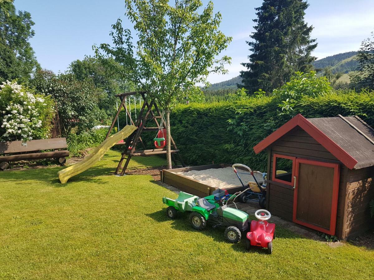 Ferienappartements mit Herz Bischofsmais Buitenkant foto