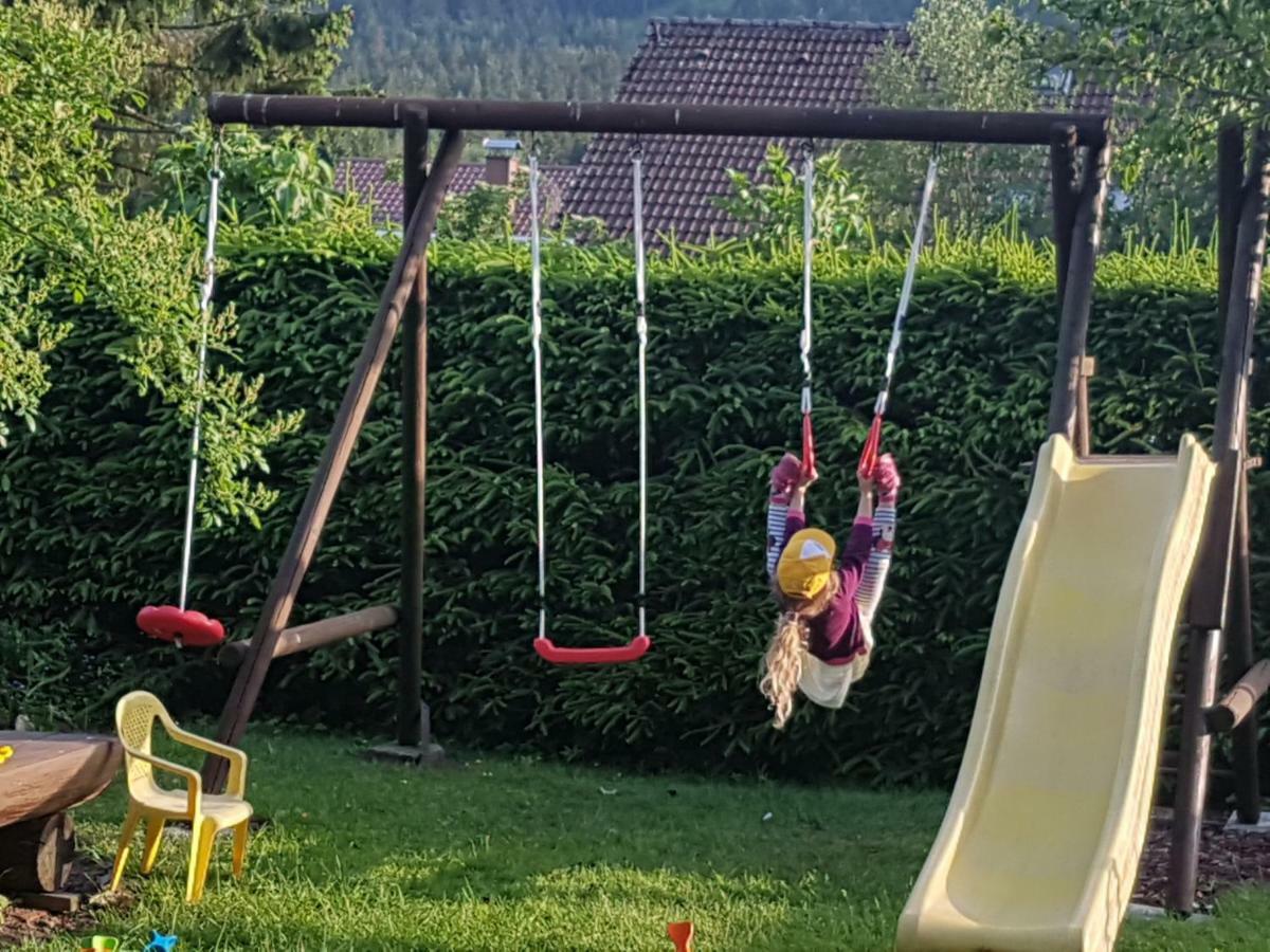 Ferienappartements mit Herz Bischofsmais Buitenkant foto